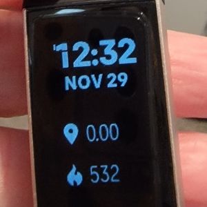 Fitbit Charge 3 including extra bands & brand new charger